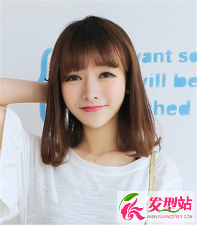 齊劉海發(fā)型