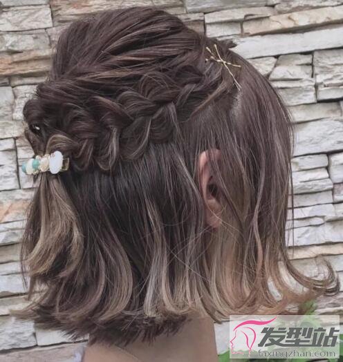 短發(fā)女生扎發(fā)發(fā)型
