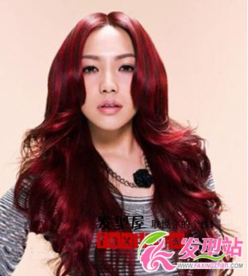 2012年染發(fā)酒紅色頭發(fā)最受寵