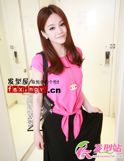 簡(jiǎn)單好看又清純女生中長(zhǎng)直發(fā)發(fā)型圖片分享